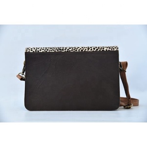 New Western Recycled Leather Crossbody <b>Bags</b> Animal Print Hot Selling Purse Women Stylish Unique Multi Colored Shoulder <b>Sling</b> <b>Bag</b> - Product Image 3
