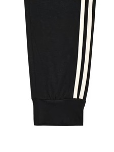 Womens Casual Short Sleeve Tracksuit Crewneck Top and Drawstring Joggers Set Two Piece Loungewear Side Stripe Activewear - Product Image 6