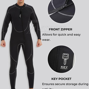 Combinaison de surf extensible, respirante et écologique pour homme, légère, personnalisable, idéale pour les sports nautiques et les loisirs. - Product Image 2
