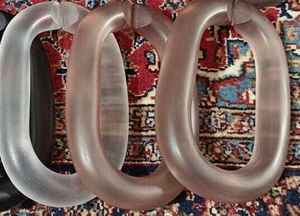 โซ่เรซิ่นใสหลากสีขนาดใหญ่สำหรับตกแต่งผนัง แบ่งห้อง DIY และอุปกรณ์ตกแต่งม่าน - Product Image 5