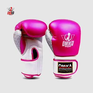 Gants de boxe professionnels légers avec logo personnalisé, design respirant à doigts complets, sangle de poignet réglable, OEM/ODM disponible - Product Image 1