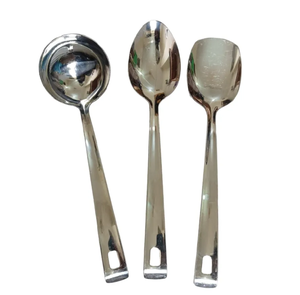Ustensiles de cuisine écologiques très demandés, ensemble de cuillères en acier inoxydable, design de qualité supérieure à bas prix - Product Image 6
