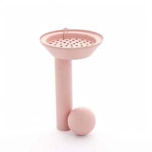 Brûleur d'encens mat rose pâle Bakhoor Mabkhara en métal, support pour Oud, décoration Ramadan Mosquée Maison, encensoir à charbon arabe - Product Image 2