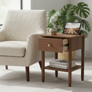 โต๊ะกาแฟสีชมพูพาสเทลสไตล์โมเดิร์น พร้อมวัสดุไม้ยางพารา MDF วีเนียร์ไม้โอ๊ค ทนทาน เหมาะสำหรับห้องนั่งเล่น ห้องนอน เฟอร์นิเจอร์ตกแต่งบ้าน - Product Image 2