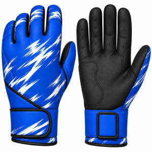 Guantes de Bateo de Béisbol Profesionales de Alta Calidad, Personalizados, Duraderos, Transpirables, Ambidiestros, 100% Cuero Premium - Product Image 4