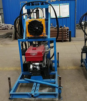 Machine portative hydraulique de plate-forme de forage de puits d'eau de 150m pour la ferme