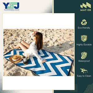 Made in Thailand Top Quality Hot Selling Corrosion Resistant Outdoor Carpets Round 100% Polypropylene PP <b>Roll</b> <b>Mat</b> for Picnic Use - Product Image 6