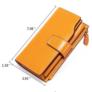 New Fashion Design Women Leather <b>Wallets</b> Luxury Leather Purse for Women <b>Ladies</b> Leather Card Holder. - Product Image 3