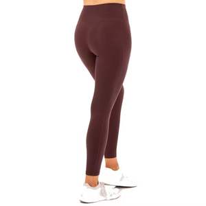 Leggings de Yoga Transpirables Personalizados para Mujer, Tejidos, Ecológicos, de Secado Rápido, para Entrenamiento, Gimnasio, Venta al Por Mayor - Product Image 3