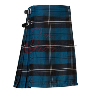 Kilt Escocés de Tartán a la Moda, Diseño Elegante con Detalle Plisado, Kilt Escocés de Tartán, Tela Suave, Prenda Tradicional Cómoda - Product Image 3