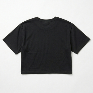 Women Basic Crop Top Plain Oversized Cotton T-<b>Shirt</b> Summer Casual Streetwear Breathable Loose Fit Short Sleeve Top - Product Image 6