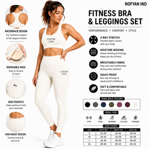 OEM ODM Custom Women's Yoga Set Manufacturer Seamless Sports Bra High <b>Waist</b> <b>Leggings</b> Private Label Activewear Wholesale <b>Low</b> MOQ - Product Image 1