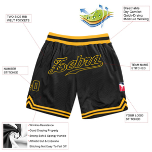 Shorts de sport personnalisés pour hommes, décontractés, imprimés, grande taille, avec nom et logo du joueur, 100 % polyester, vente en gros - Product Image 3