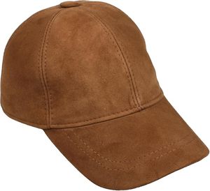 Wholesale <b>Vintage</b> Brown Genuine Leather Baseball <b>Cap</b> for Men and Women - Product Image 3