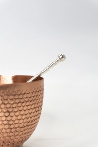 Verre à eau en cuivre martelé de haute qualité, vente en gros, en cuivre pur, très demandé - Product Image 4