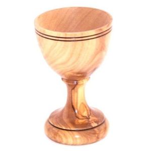 Wooden Wine Glass Handcrafted Olive Wood Drinking Cup Eco Friendly <b>Drinkware</b> for Home Party - Product Image 6
