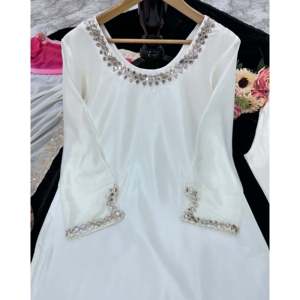 Conjunto Elegante de Top, Pantalones y Dupatta para Fiesta para Mujer - Product Image 2