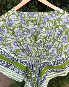 Cotton Printed <b>Kaftan</b> Luxury Beach Coverup Organic Cotton <b>Kaftan</b> Beach Dress Cruise Wear Resort Wear Summer Dress Long <b>Kaftan</b> - Product Image 3