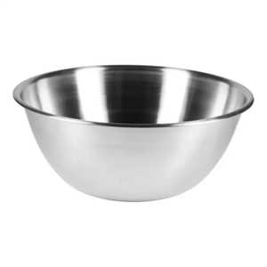 Commercial Stainless Steel Mixing Bowl Round Silver Metal <b>Salad</b> Soup Basin Kitchen Food Prep Cooking Storage Dish - Product Image 1