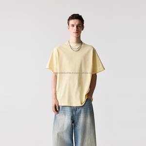 T-shirt à la mode de haute qualité à bas prix 100% Polyester ou matériel personnalisé T-shirts pour hommes avec votre logo à col rond - Product Image 2