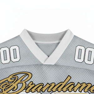 Maillot de football américain/soccer personnalisé 2026, coupe ample, séchage rapide, tissu respirant de qualité supérieure, fournisseur OEM en gros - Product Image 4