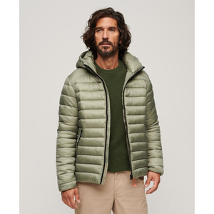 <b>Winter</b> Warm Heated Eco-Friendly <b>Quilted</b> Puffer Jacket for Women Front Detachable Collar Waterproof Windproof Breathable Nylon - Product Image 3