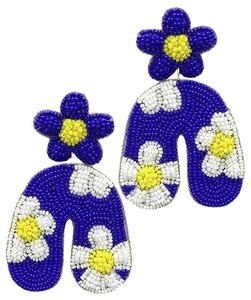 Pendientes Colgantes de Corazón Abierto con Cuentas de Semilla, Joyería de Moda para San Valentín, Venta al por Mayor por MD HANDICRAFTS - Product Image 2