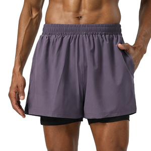 Shorts de basket-ball pour hommes, broderie personnalisée, séchage rapide, maille épaisse, avec poches, vêtements de sport de haute qualité - Product Image 2
