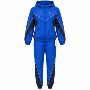 Custom <b>Women</b> <b>Windbreaker</b> Tracksuit Outdoor Training Set <b>Windbreaker</b> Jacket Pants Breathable Fabric Lightweight Design Comfort - Product Image 1
