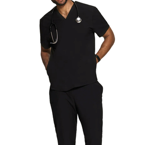 Comfortable Medical <b>Top</b> Pants Men's Scrub Suits High Quality Nursing Scrubs Uniform Custom Logo Size Color Needle Detection OEM - Product Image 5