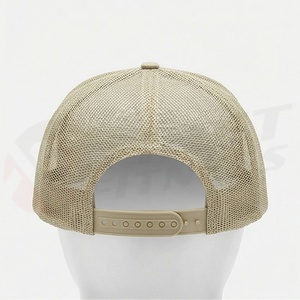 หมวกแก๊ปห้าส่วนสีเบจคากี แบบเรียบ ปรับขนาดได้ สไตล์แคมป์ปิ้ง ดีไซน์ทันสมัย เหมาะสำหรับวิ่ง ใส่สบาย คูลสุดๆ - Product Image 2