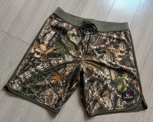 <b>Men</b> Woodland Camo Board Shorts Quick Dry Stretch Surf Swim <b>Trunks</b> Custom Logo Hunting Beach Shorts Lightweight Water Sports Swim - Product Image 6