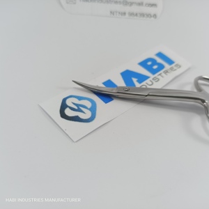 High Quality Stainless Steel Straight Beauty <b>Cuticle</b> <b>Scissors</b> Right-Handed Custom Color & Logo for Professional Nail Care - Product Image 3