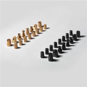 Piezas de Ajedrez Metálicas Modernas, Únicas y Artísticas, Piezas de Ajedrez Metálicas de Primera Calidad, Diseño Contemporáneo y de Lujo, Juego de Estrategia - Product Image 6