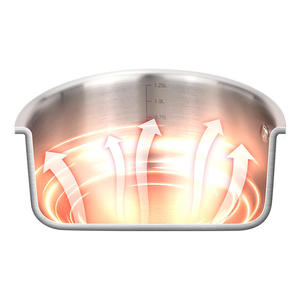 Casseroles et marmites en acier inoxydable tri-couches de haute qualité Bold Blossom, design classique, compatibles gaz et induction, lavables au lave-vaisselle - Product Image 6