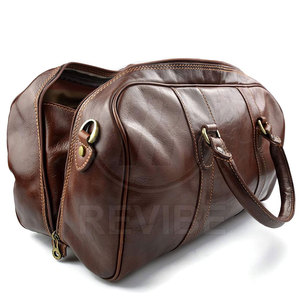 Elegantes Bolsas de Viaje de Cuero Genuino - Diseño Moderno, Sensación Premium, Capacidad de 30-40L, Plegables y Ecológicas - Product Image 6