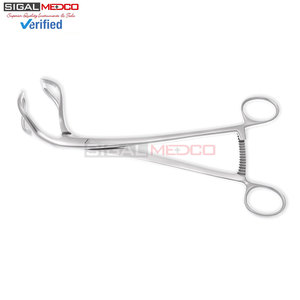 Pinzas de sujeción ósea manuales de acero inoxidable alemán CE, pinzas de agarre atraumáticas para cirugía de tejidos blandos SIGAL - Product Image 3