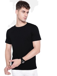 T-shirt d'été pour homme à col rond, séchage rapide, 100% coton, coupe ample, décontracté, manches courtes, haute qualité, personnalisable - Product Image 3