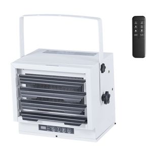 Riscaldatore Elettrico da Garage 8500 Watt con Telecomando, Timer 10 Ore, Protezione dal Surriscaldamento, Montaggio a Parete/Soffitto, Riscaldamento in Mica 1200W US - Product Image 1