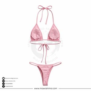 Mawra Martial Arts Sexy Floral Bikini Set 2 Piece Women Resortwear Custom Sublimation Triangle Swimwear Premium Summer Beachwear - Product Image 4