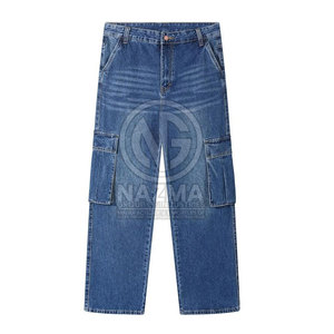 Pantalones Vaqueros Holgados para Hombre, Estilo Nuevo, Ligeros, Transpirables, de Secado Rápido, Cintura Media, 100% Algodón, para Uso en Exteriores de Verano, Alta Calidad, Color Sólido - Product Image 4