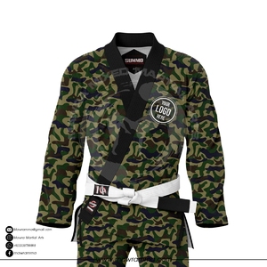 ผู้ผลิตชุดยิวยิตสูบราซิลเลี่ยนคุณภาพพรีเมียม ผ้าทอเพิร์ลวีฟ 100% ผ้าฝ้าย ซับในแบบซับลิเมชั่น รับผลิตตามแบบ OEM พร้อมโลโก้ - Product Image 5