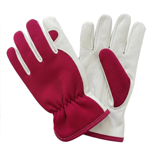 Gants de travail en cuir de vachette de haute qualité, extra-larges et résistants, pour les conducteurs, la conduite de camions, l'entrepôt, le jardinage, l'agriculture - Product Image 1