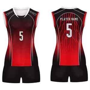 Uniforme de Voleibol de Corte Ajustado, Material Compuesto Suave para una Apariencia Profesional y Comodidad - Product Image 6