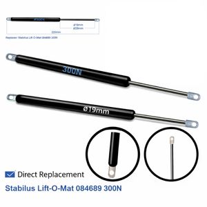 Ressort à gaz de remplacement pour <span class=keywords><strong>Stabilus</strong></span> Lift-O-Mat 084689 525mm 300N – Support de levage de remplacement - Product Image 5