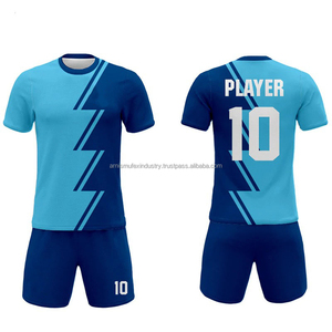 Uniformes de fútbol de sublimación transpirables, novedad de última llegada, diseño directo de fábrica OEM, conjuntos de uniformes de ropa de equipo de fútbol personalizados - Product Image 5