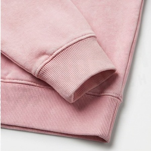 Sudadera con capucha extragrande para mujer, con cremallera completa, estampado digital frontal personalizado, efecto desgastado por el sol, forro polar, lavado ácido y anti-bolitas, ideal para invierno. - Product Image 6