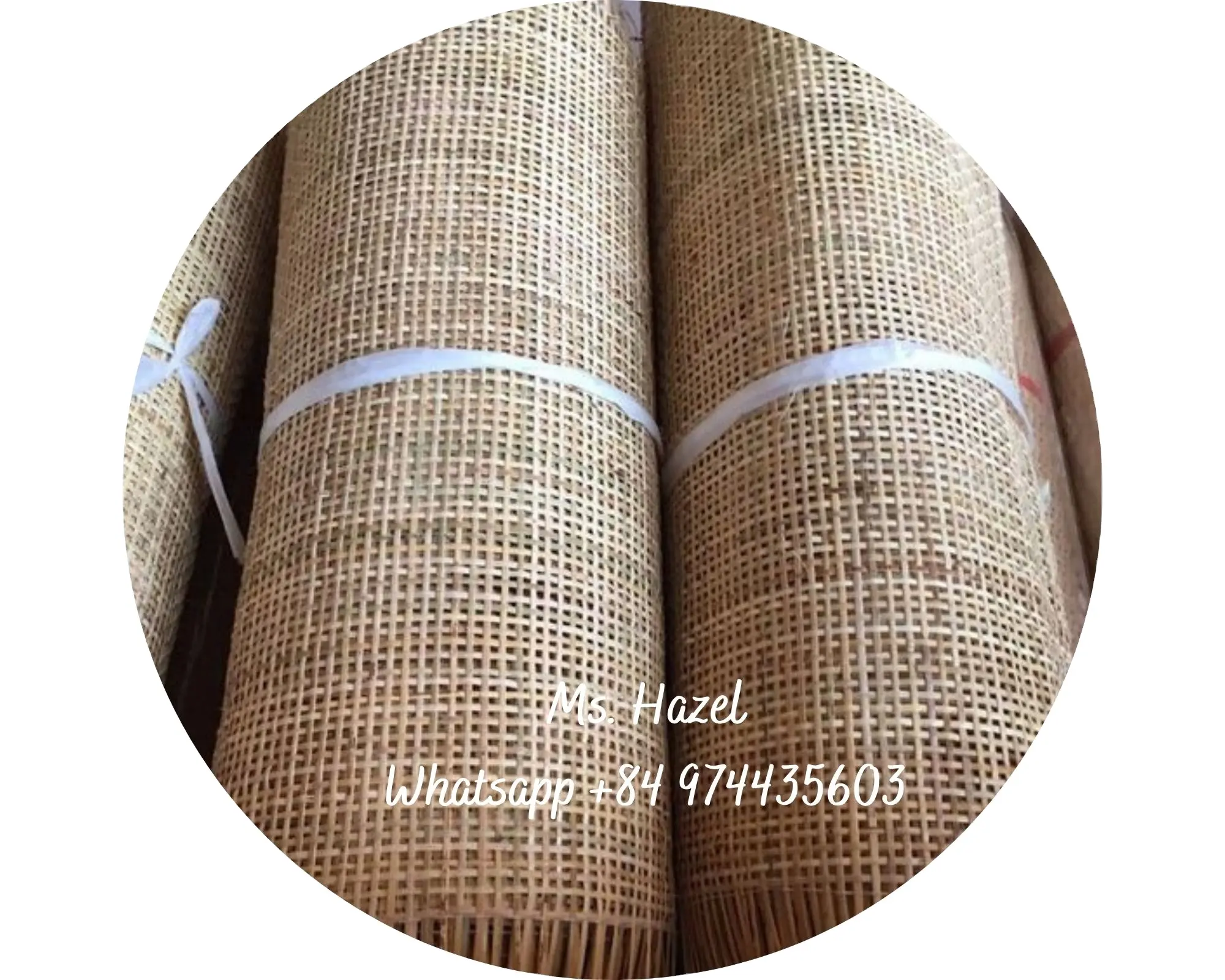 Rollo de cincha de ratán a precio de fábrica hecho en Vietnam/malla de ratán tejida de caña cuadrada de ratán/Mr.Leo + 84 965 467 267