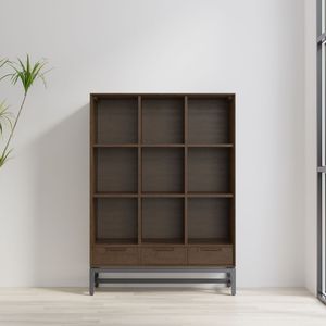 Banting 9 Cube <b>Bookcase</b> with Drawers Functional Storage Furniture - Product Image 2
