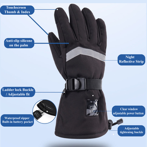 Guantes Calefactables 3 en 1 Resistentes al Viento para Hombre y Mujer, con Control de Temperatura de Tres Niveles, Venta al Por Mayor - Product Image 4